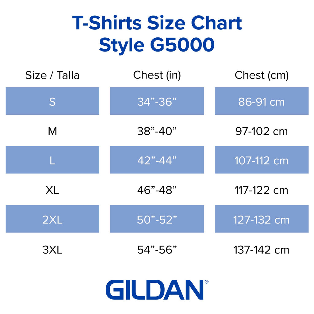 Gildan Heavy Cotton Long Sleeve T-Shirt, Style G5400, Pack of 2 T-Shirt (Pack of 2)