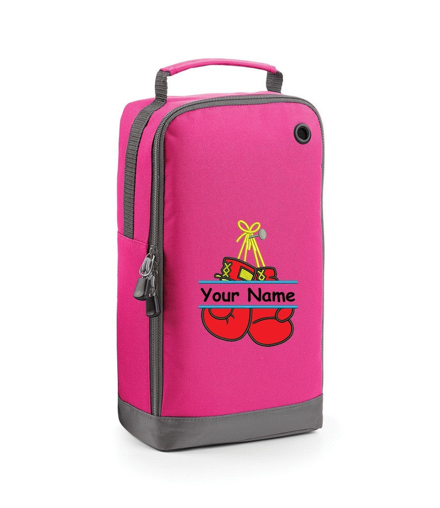 Personalised Boxing embroidered  Shoe/Accessory Bag Boxing