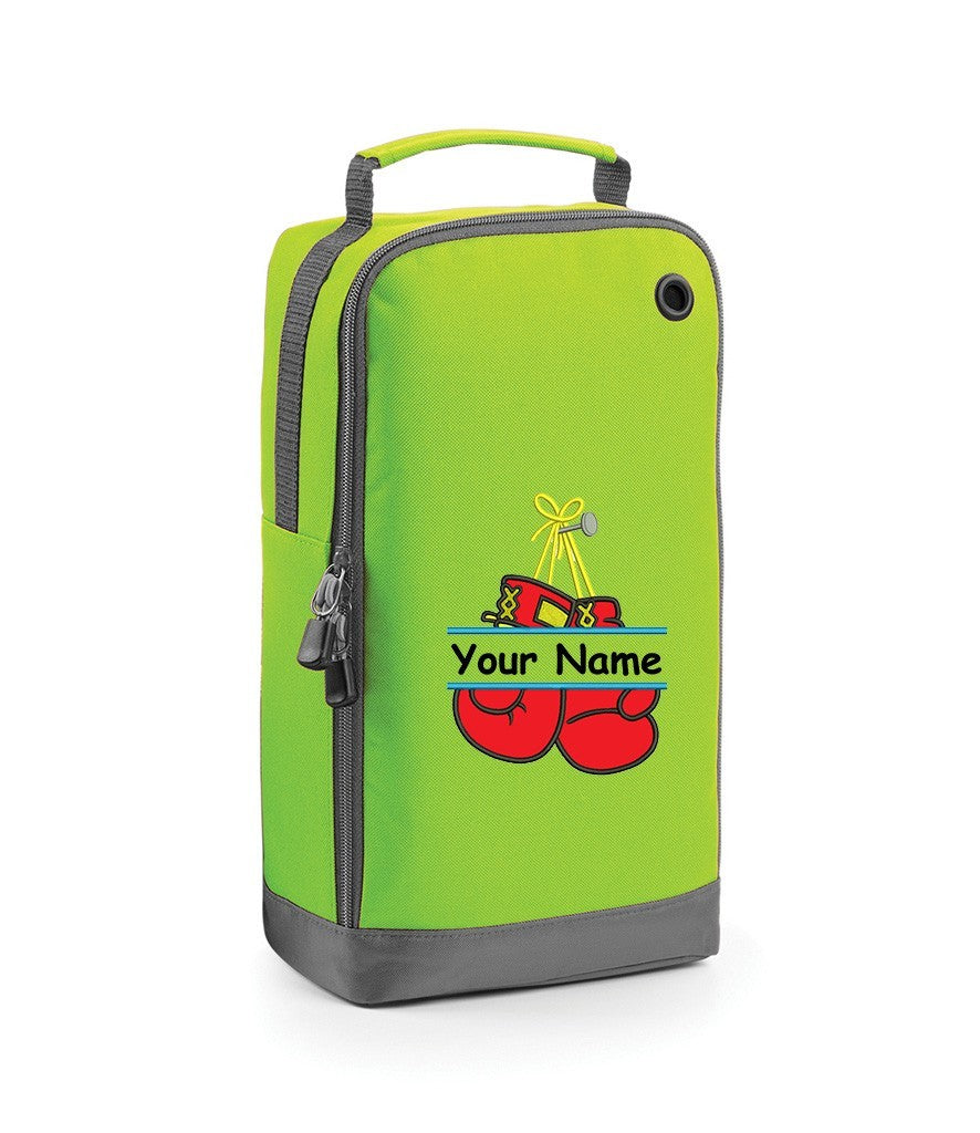 Personalised Boxing embroidered  Shoe/Accessory Bag Boxing