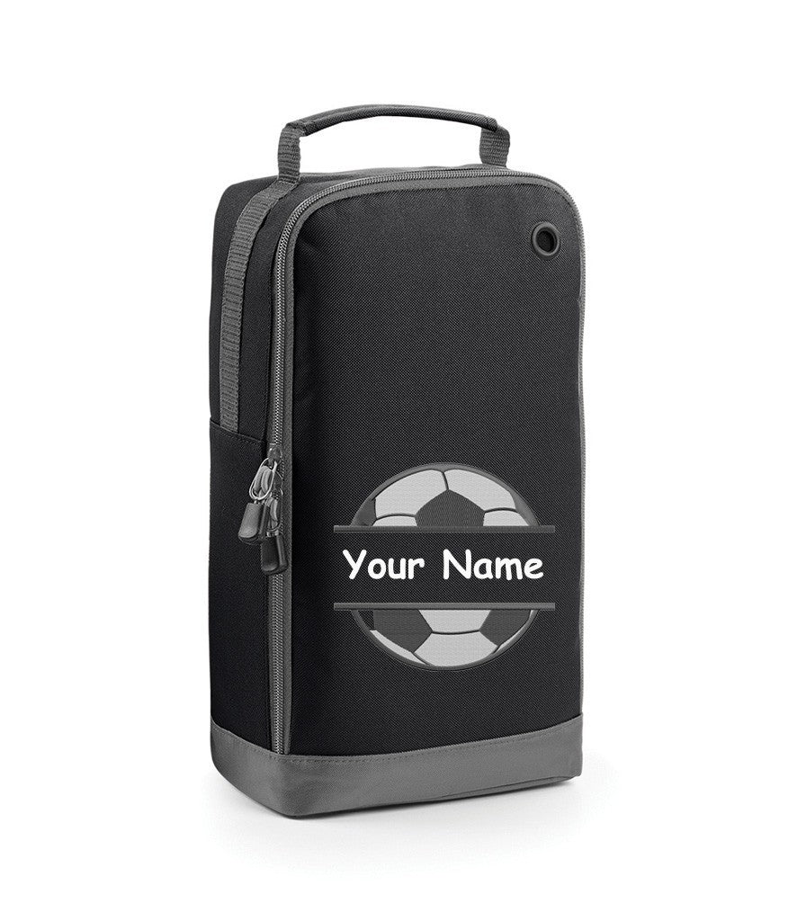 Personalised Football Embroidered  Shoe/Accessory Bag Football