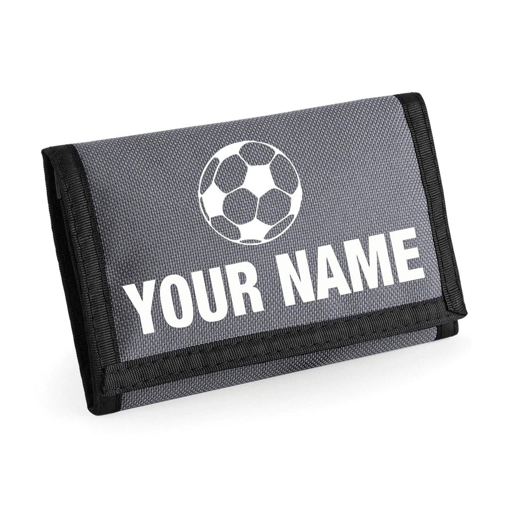 Mens Childs Wallet Personalised Football Wallet Mens Boys Girls Wallet Purse
