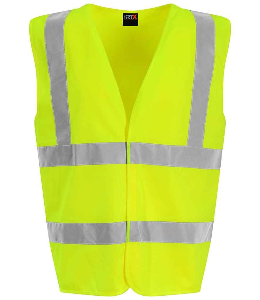 Hi Viz Vest High Vis Safety | YELLOW ORANGE