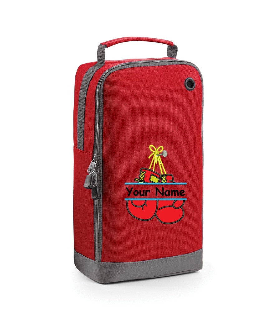 Personalised Boxing embroidered  Shoe/Accessory Bag Boxing