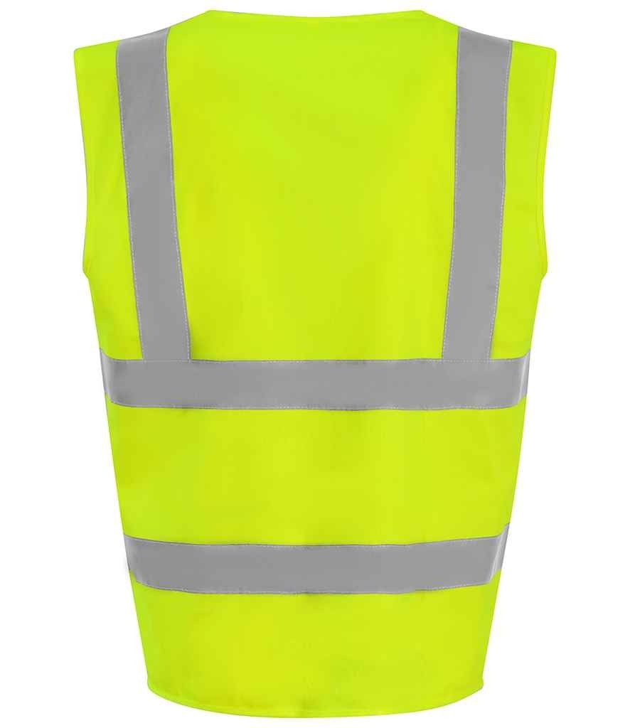Hi Viz Vest High Vis Safety  YELLOW Hi-Vis