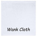 Adults RUDE Wank Wipe Cloth Secret Santa Gift Choice of 6 Colours
