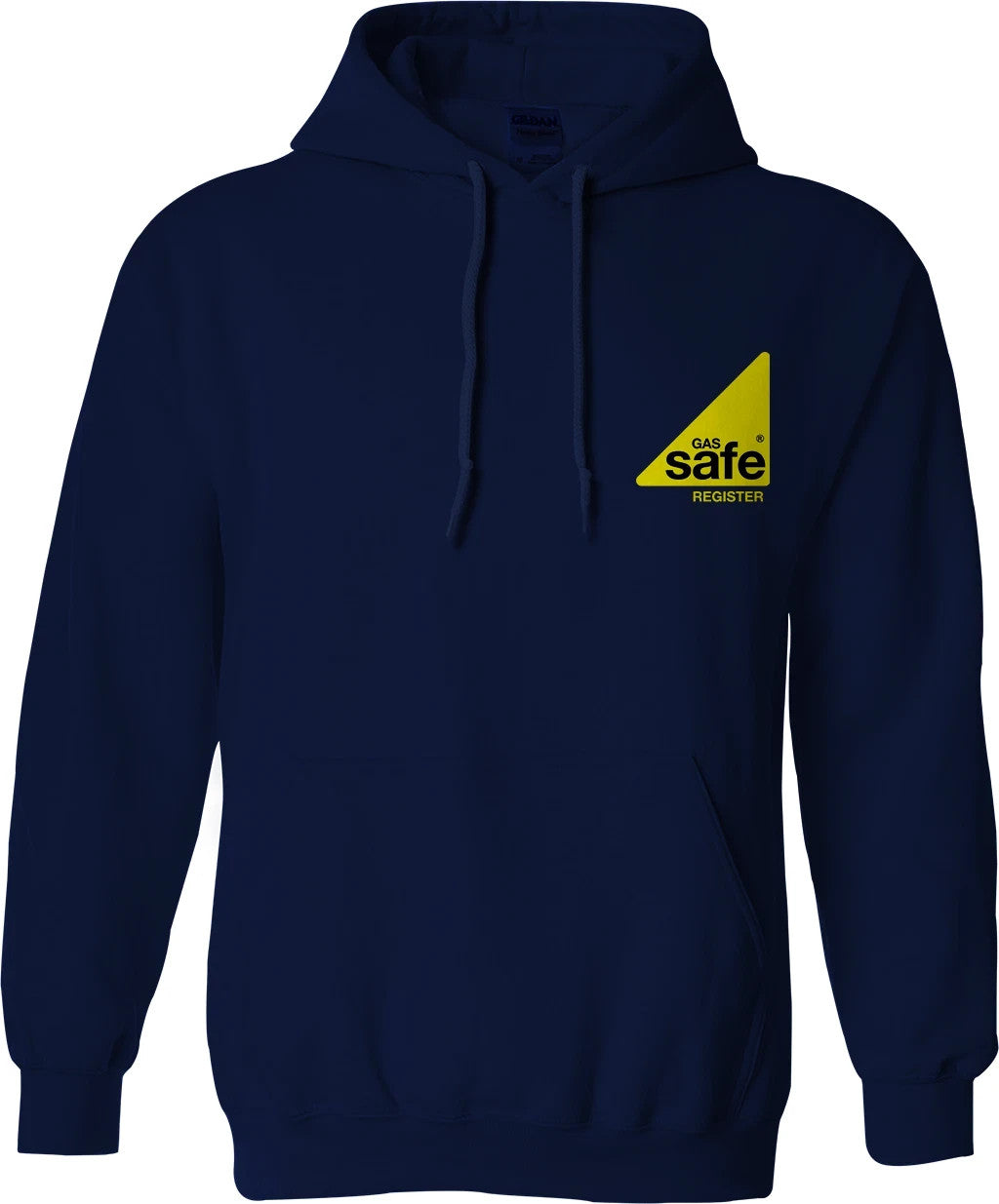 Embroidered Gas Safe Register Logo Hoodie Plumber Gas Fitter Trade