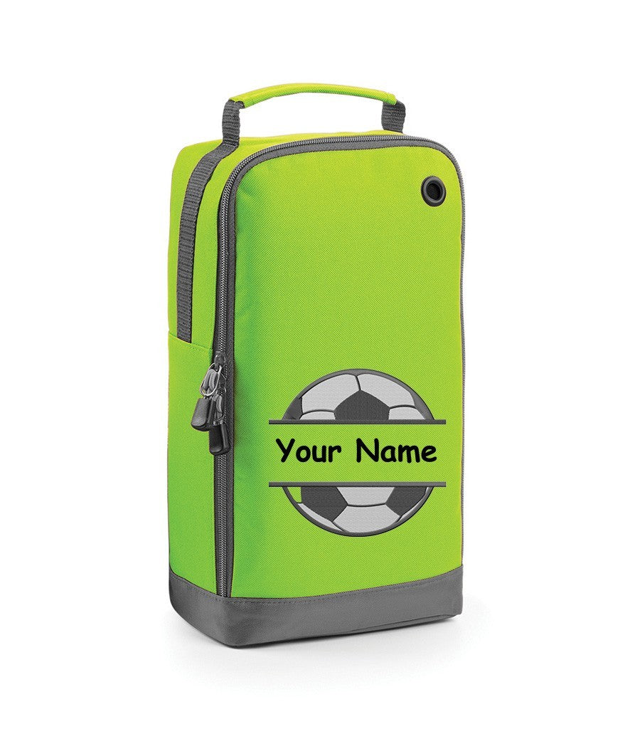 Personalised Football Embroidered  Shoe/Accessory Bag Football