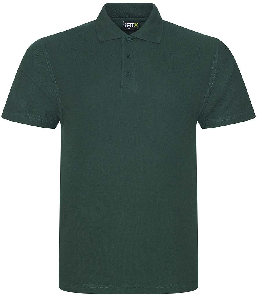 PRO RTX Pro Mens Unisex Polycotton Short Sleeve Pique Polo Shirt XS - 8XL