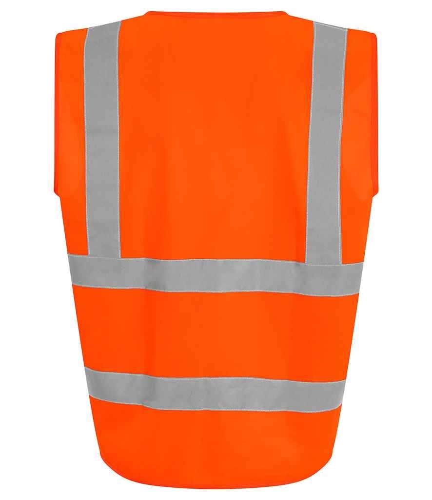 Hi Viz Vest High Vis Safety | YELLOW ORANGE
