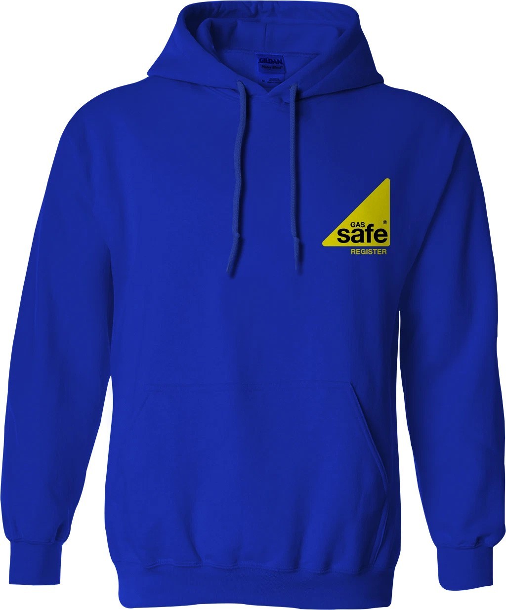 Embroidered Gas Safe Register Logo Hoodie Plumber Gas Fitter Trade