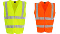 Hi Viz Vest High Vis Safety | YELLOW ORANGE