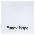 Adults RUDE Fanny Wipe Cloth Secret Santa Gift Choice of 6 Colours