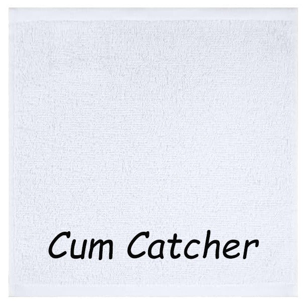 Adults RUDE  Cum Catcher Cloth Secret Santa Gift Choice of 6 Colours