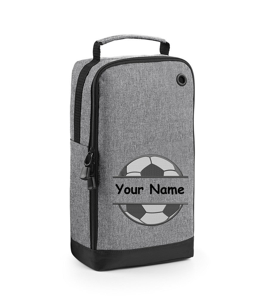 Personalised Football Embroidered  Shoe/Accessory Bag Football
