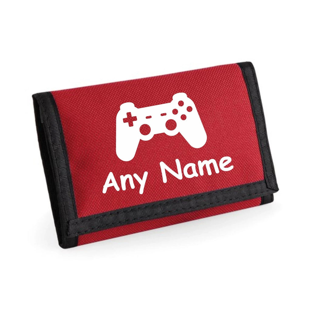 Mens Childs Wallet Personalised Gaming  Wallet Mens Boys Girls Wallet Purse