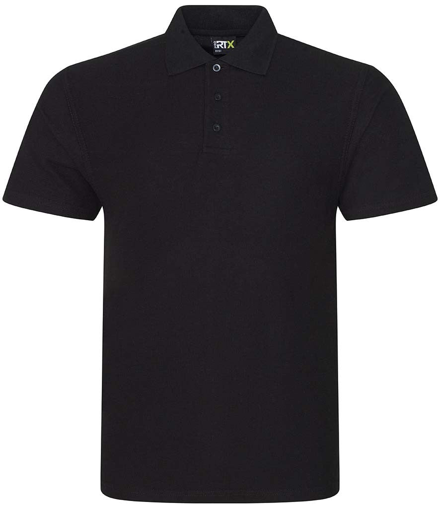 PRO RTX Pro Mens Unisex Polycotton Short Sleeve Pique Polo Shirt XS - 8XL