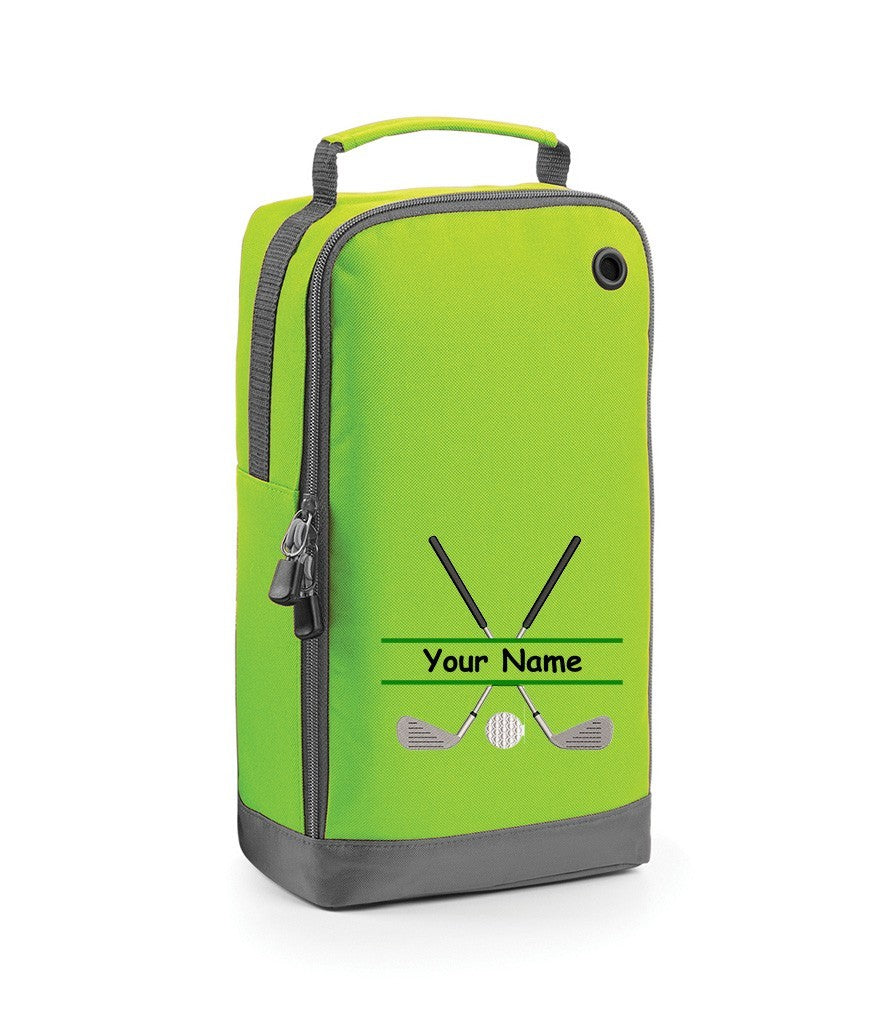 Personalised Golf Embroidered  Shoe/Accessory Bag Golf Gift
